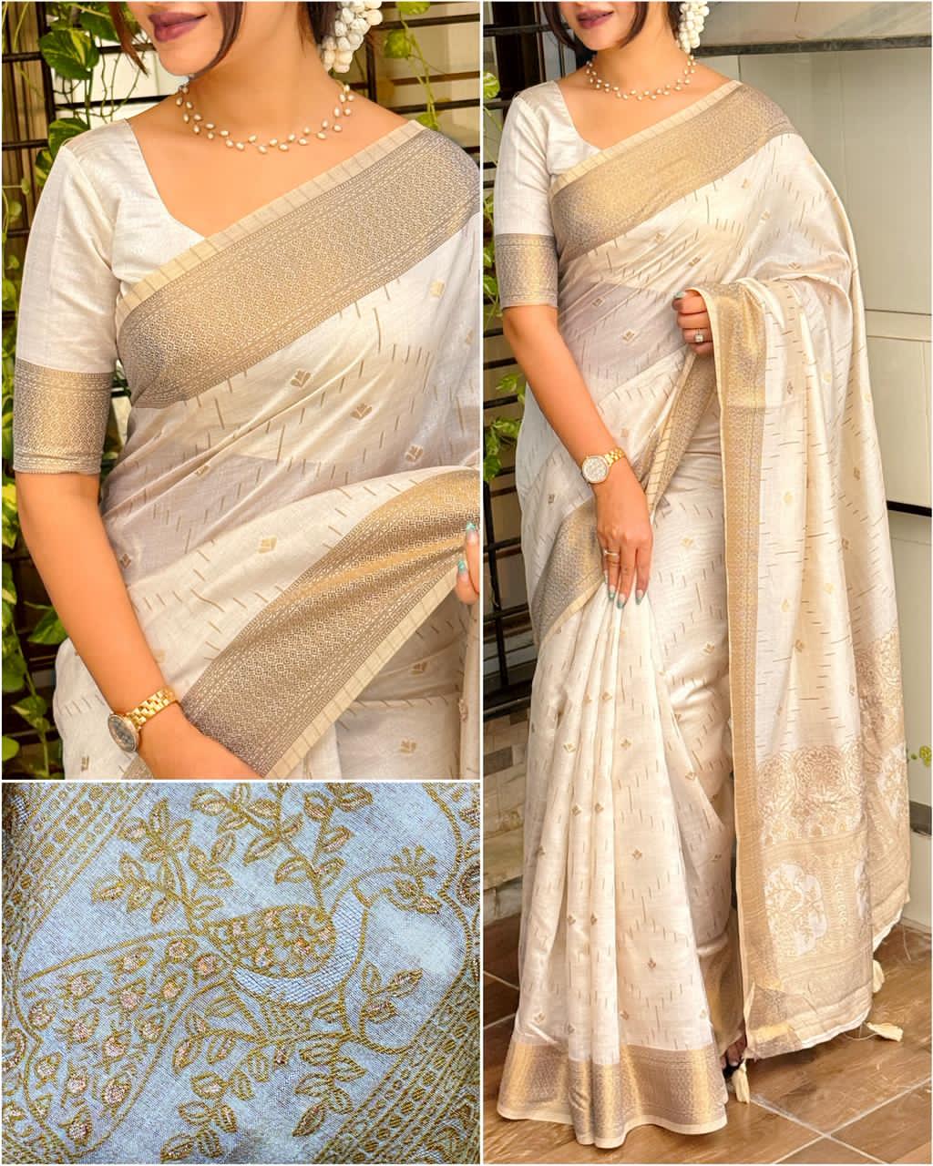 Khadi Cotton Saree