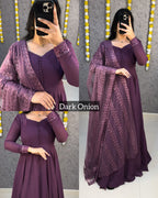 Festival Special Gown Dupatta