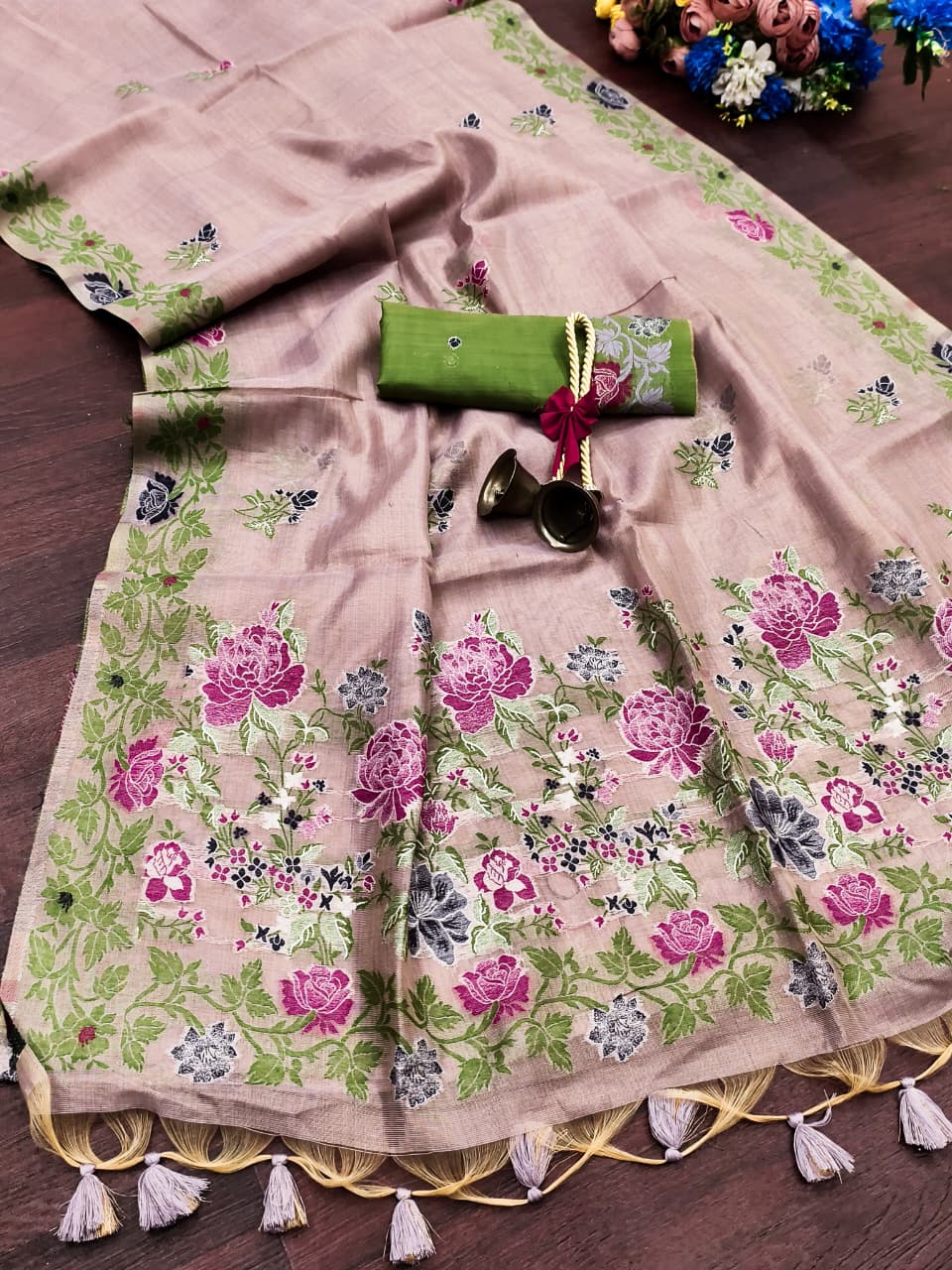 TISSUE SILK SAREE