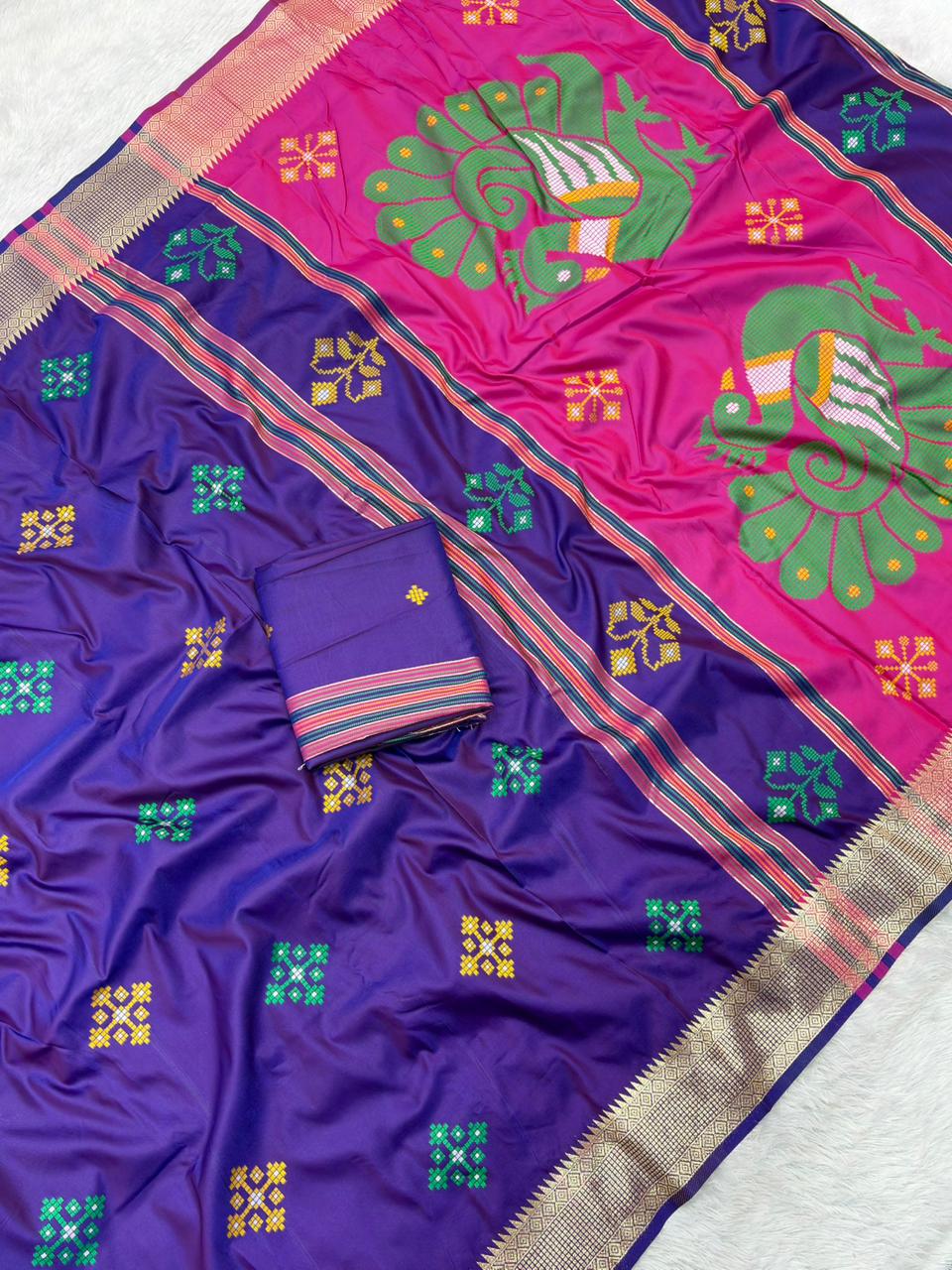 Handloom Patola Silk Saree