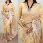 Zari Kota Tissue Saree