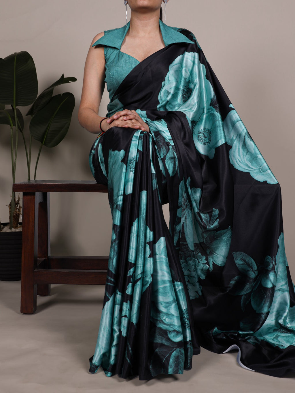 SATIN SAREE