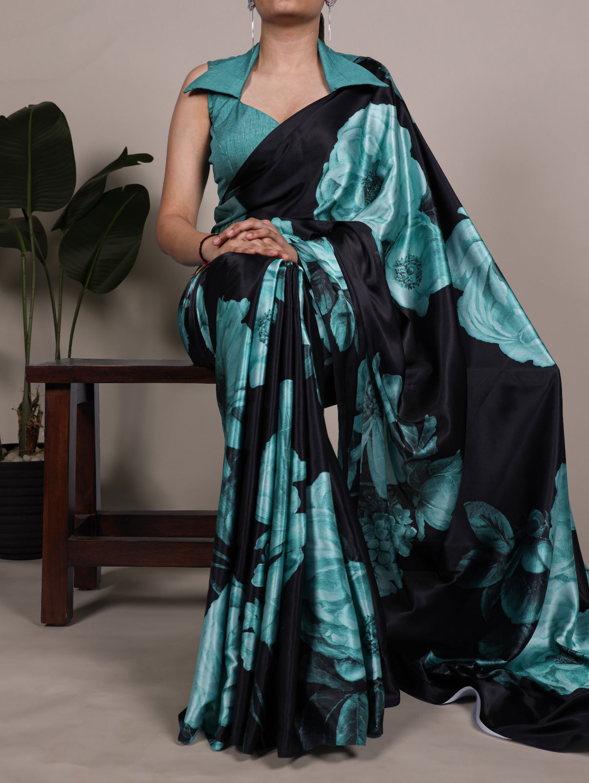 SATIN SAREE