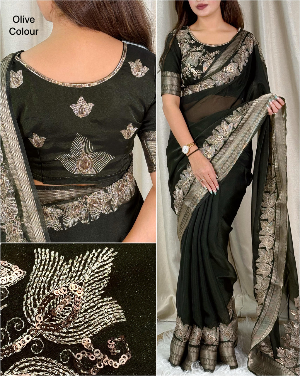 Nancy Fendy Silk Saree