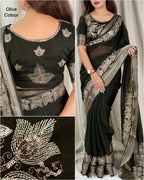 Nancy Fendy Silk Saree