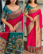Fancy Tussles Apsara Saree