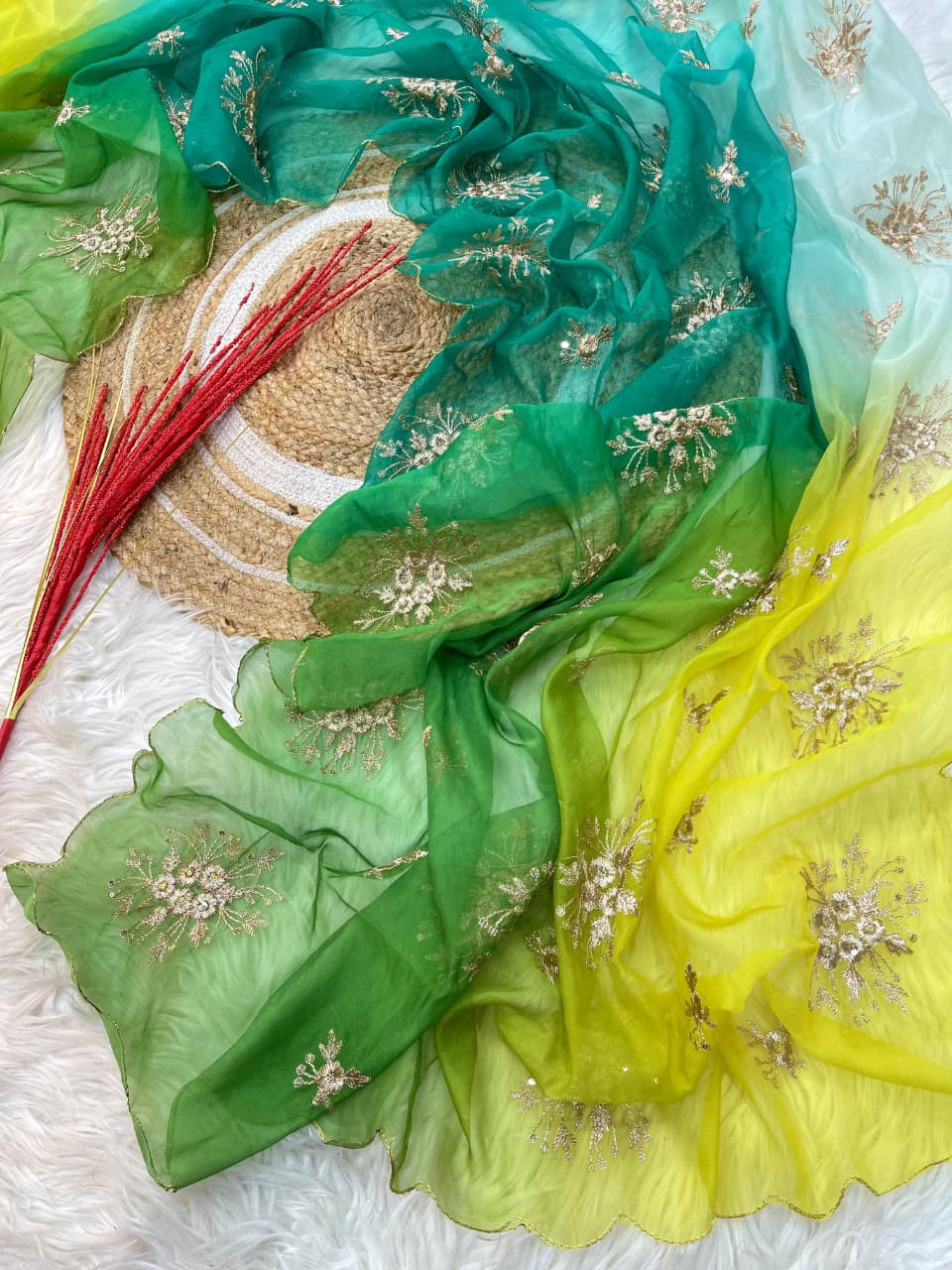 Very Soft nd Elegant rich look teby Saree