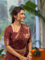 PURE MUSLIN SILK SAREE