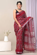 DIGITAL PRINT LINEN SAREE