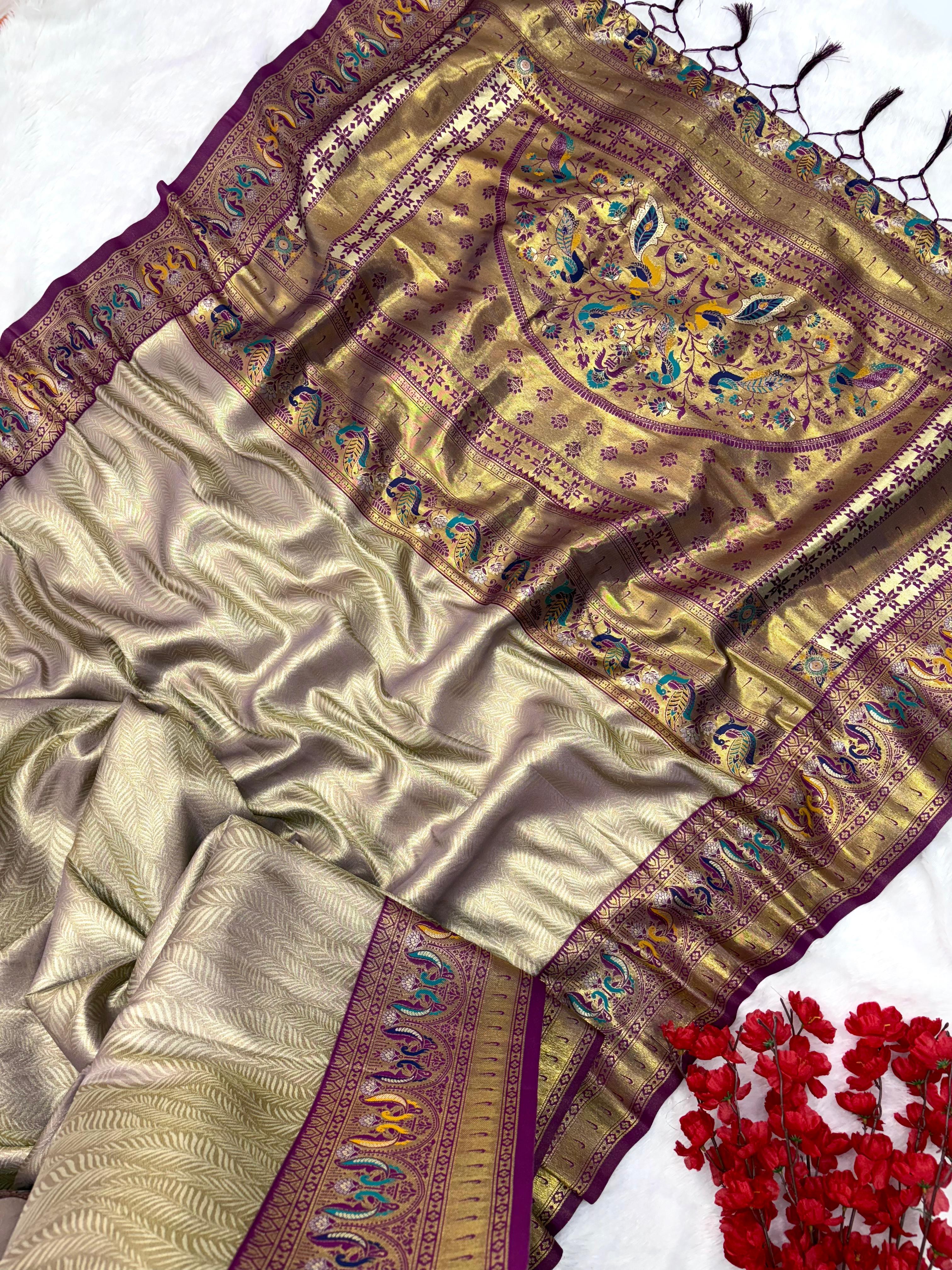 PAITHANI SILK SAREE WEDDING COLLECTIONS❤️