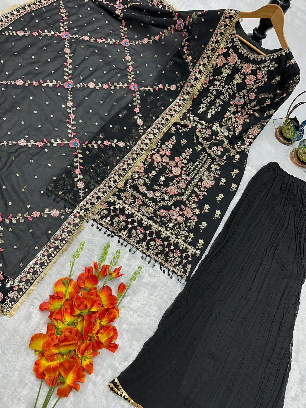 PARTY WEAR TOP AND PANT