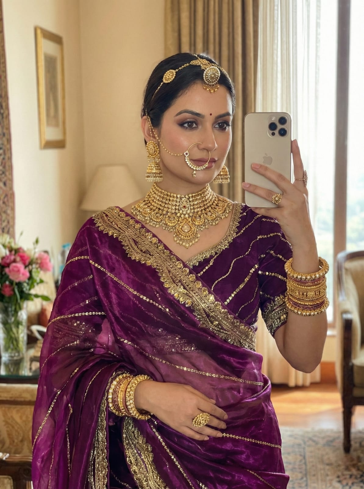 Pure Soft Zimmy Choo Silk Saree