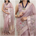Zari Kota Tissue Saree
