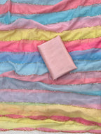 PURE SOFT ORGANZA TABBY SILK SAREE