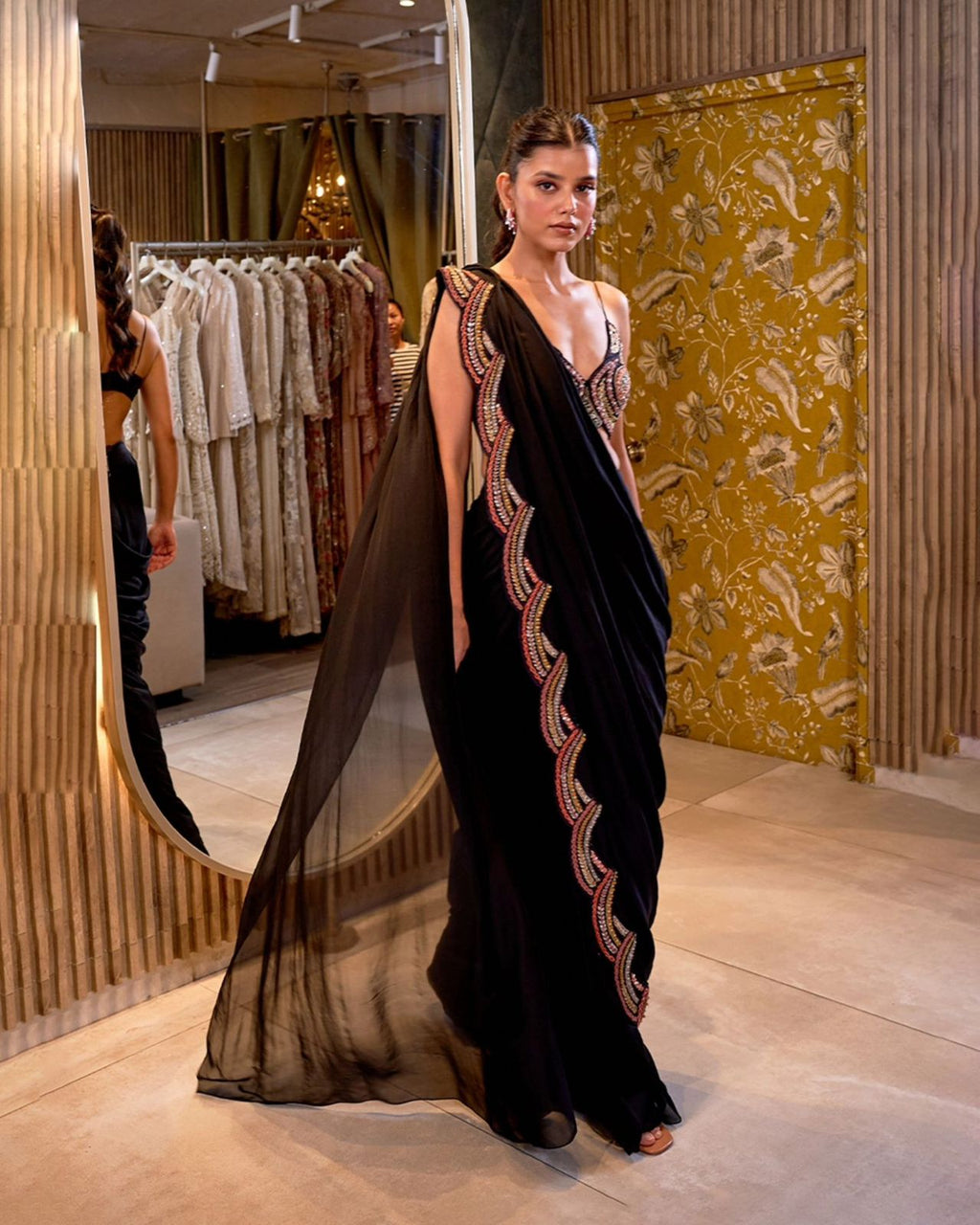 FAUX GOREGETTE PREMIUM SAREE