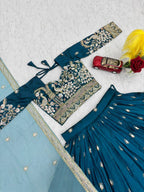 Vichitra Silk Lahenga