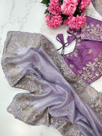 Very Soft nd elegant rich look candy crush Saree