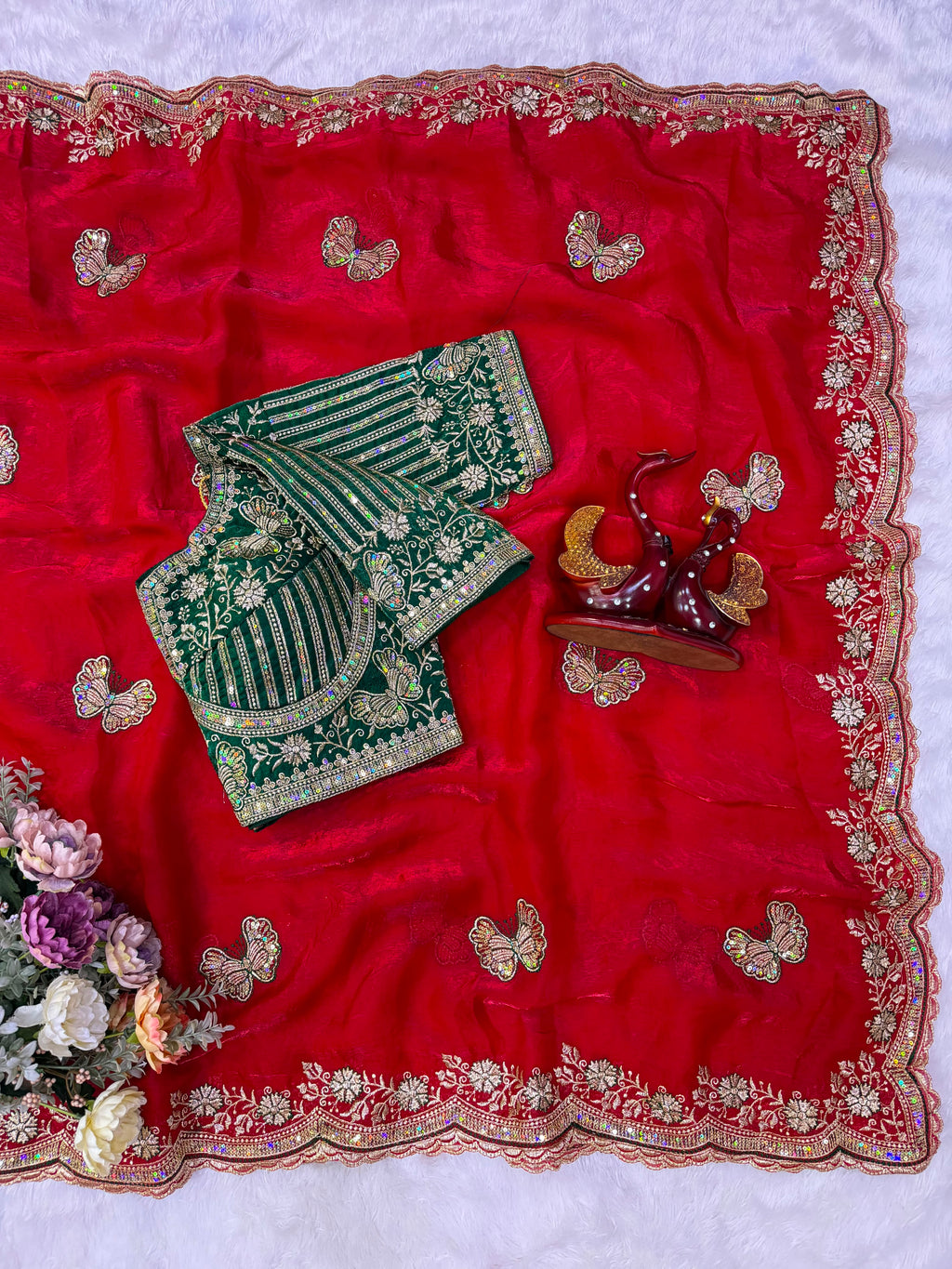 Skft Frendy Satin Saree