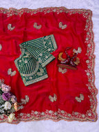 Skft Frendy Satin Saree