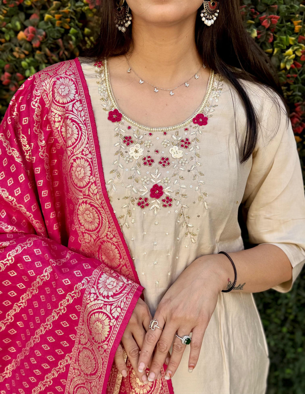 Designers Kurti Pent Dupatta Set
