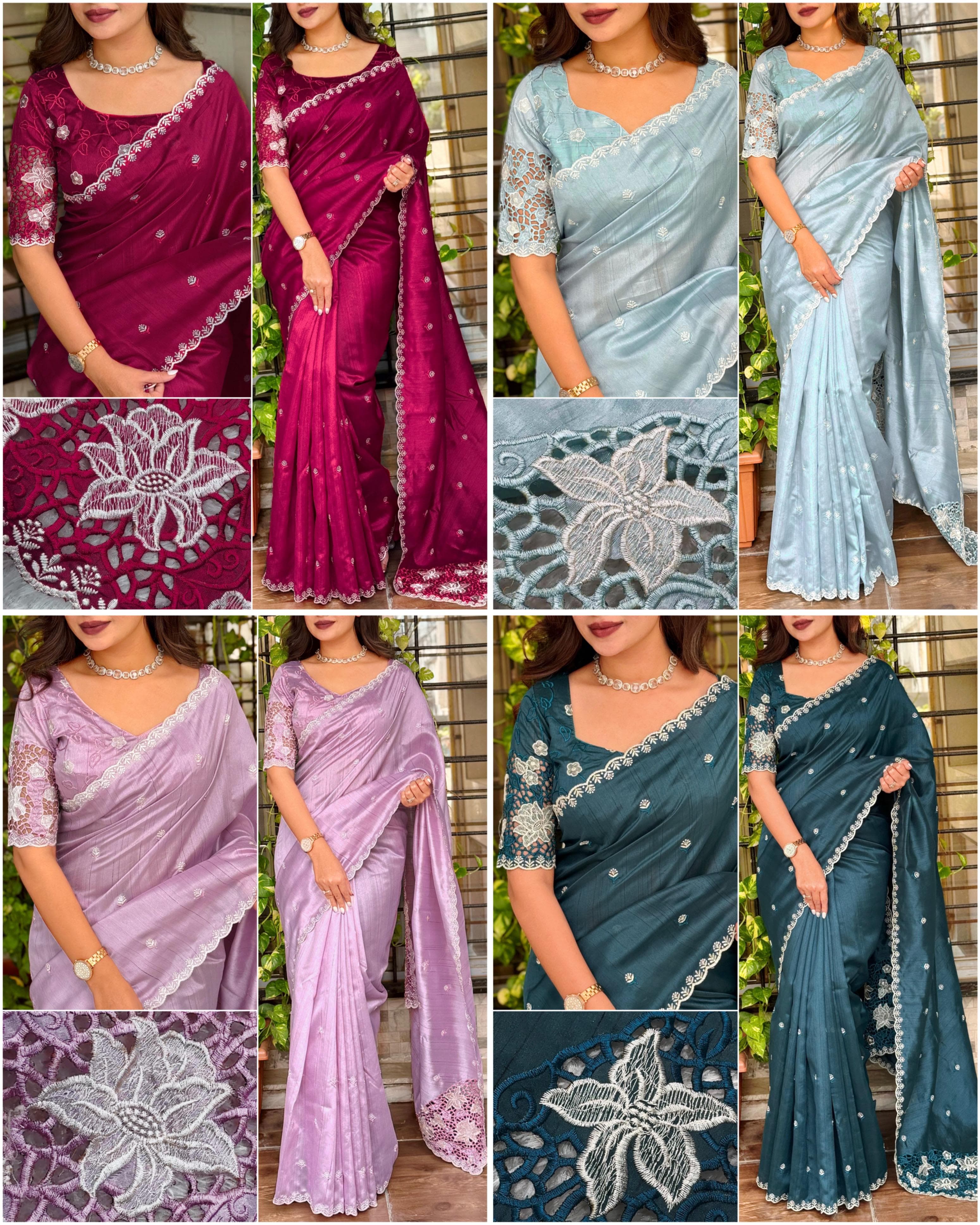 Soundarta Tusser Cotton Saree