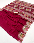 PURE SATIN SILK SAREE
