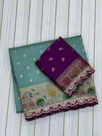 Dola Silk Embroidery Border