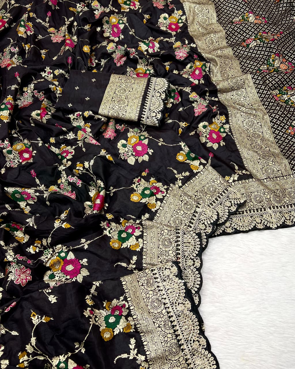 Pure Khadi Dola Saree