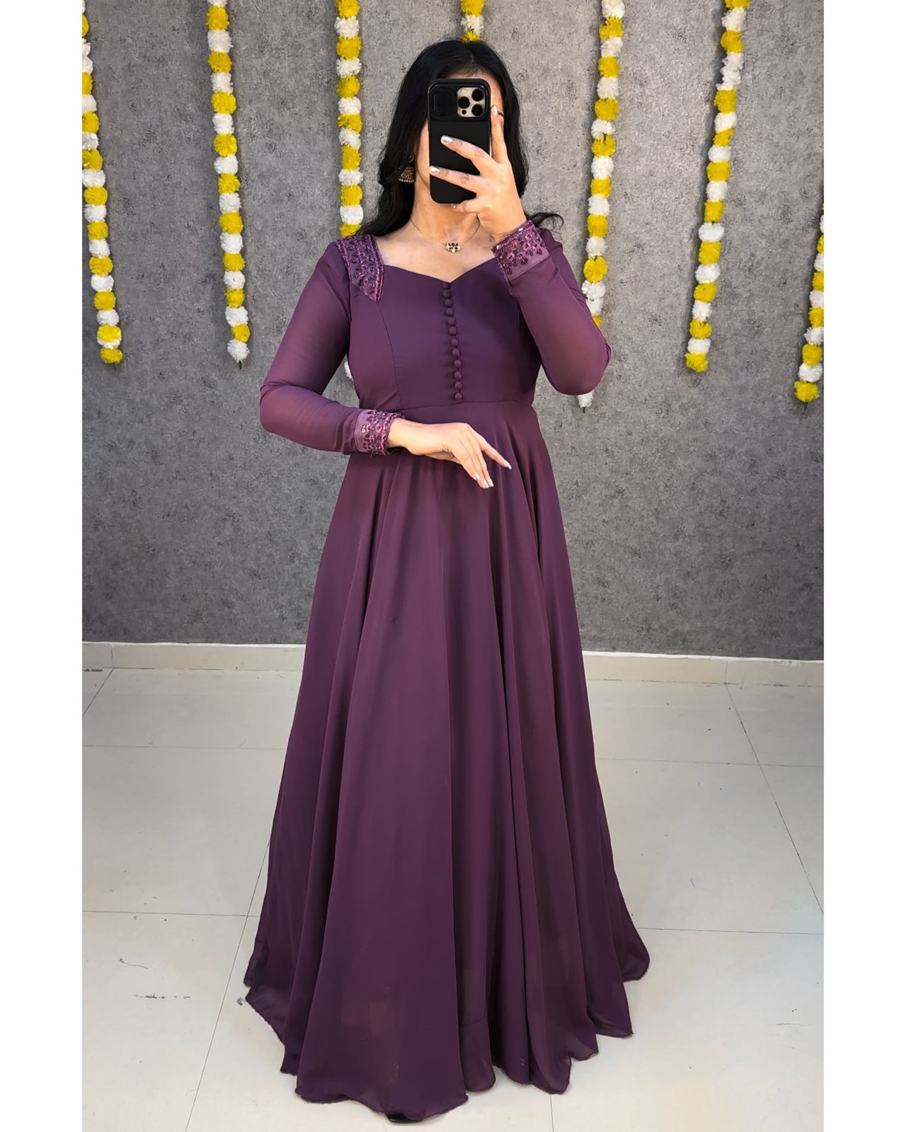 Festival Special Gown Dupatta