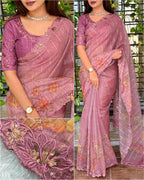 Kashish Glass Organza Saree