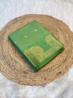 Elephant Chakra saree