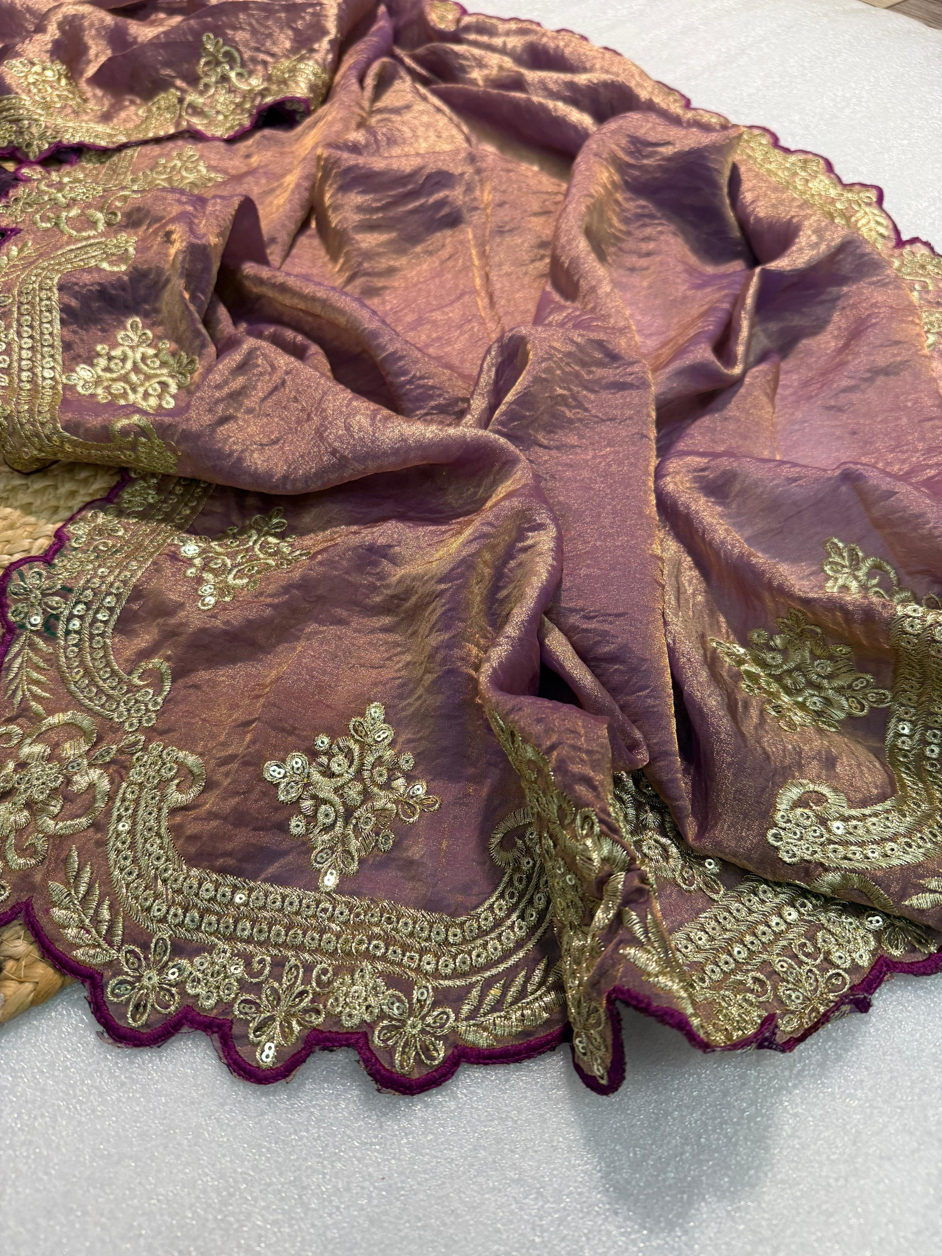 Bollywood Trending Satin Saree