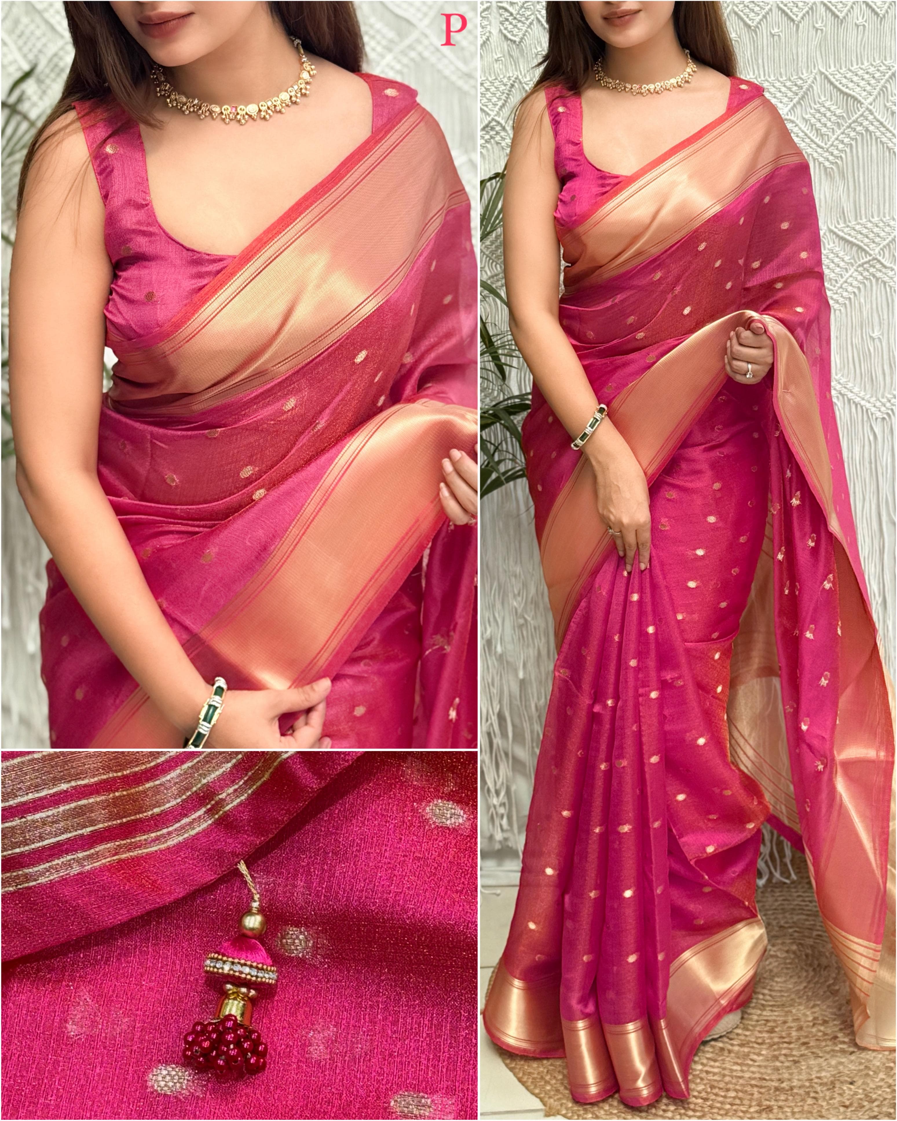 Surii Banarasi Organza Silk Saree