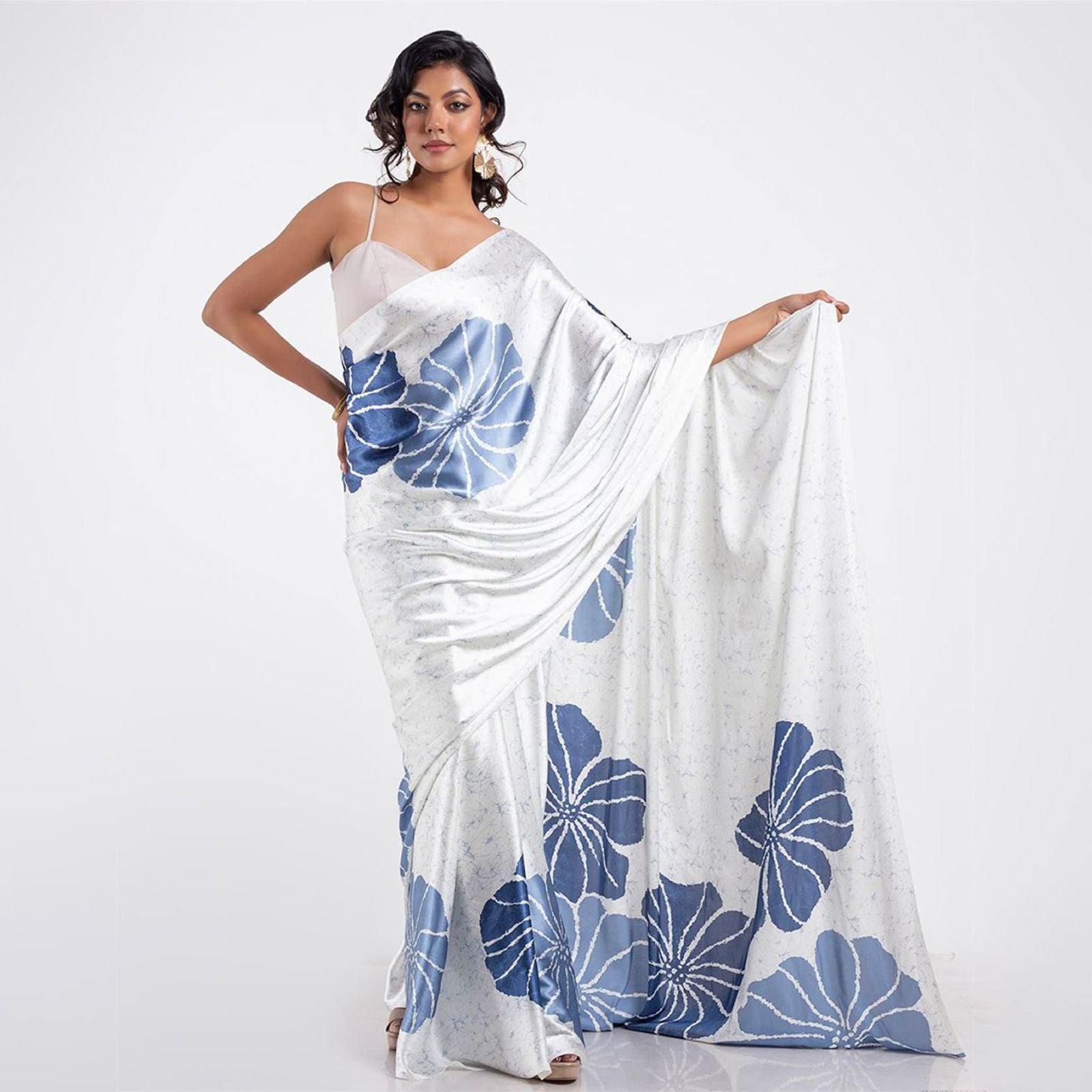 Digital print saree