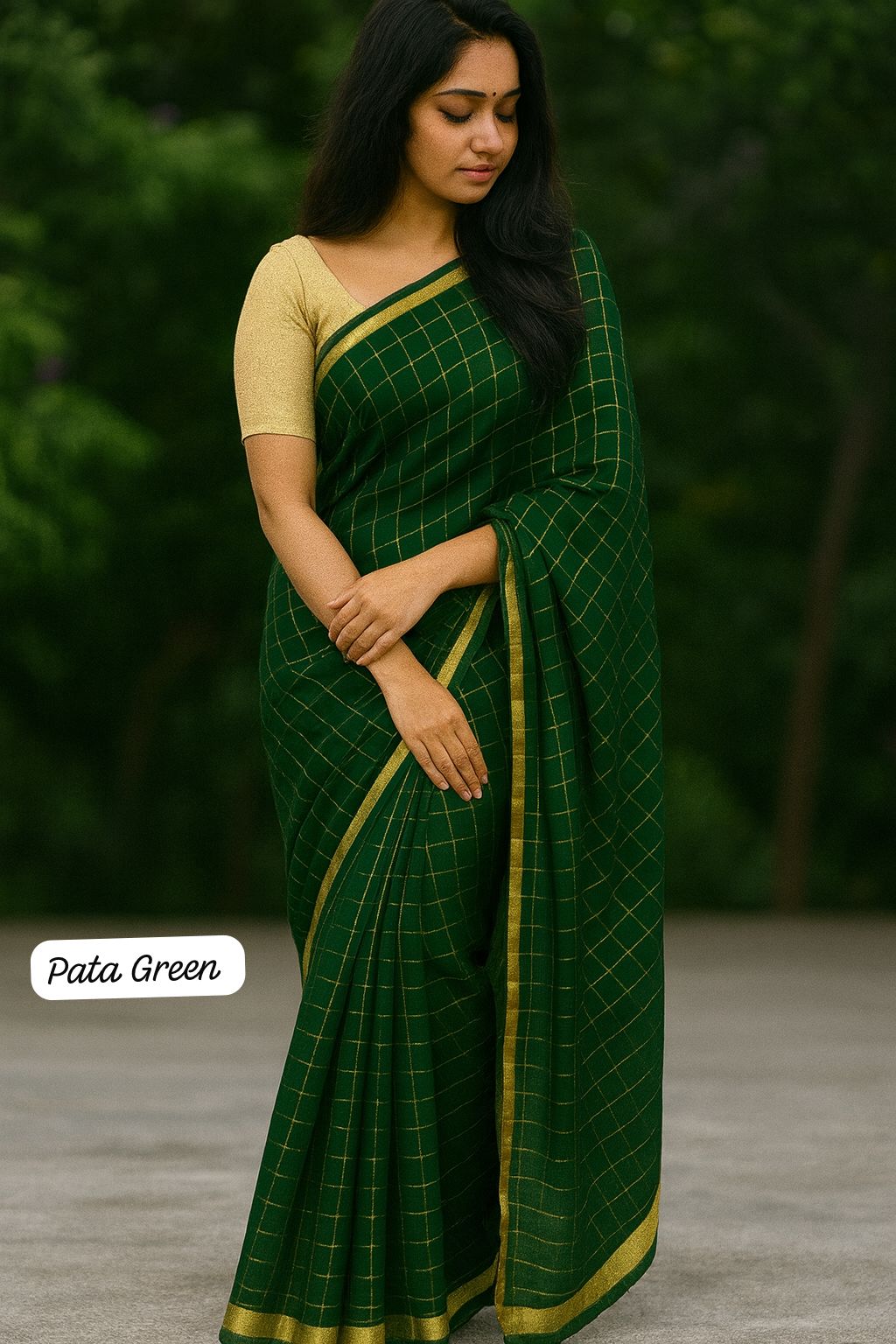 ZARI BORDER SAREE