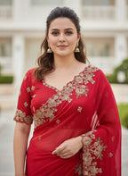 Soft Fendy Chiffon Saree