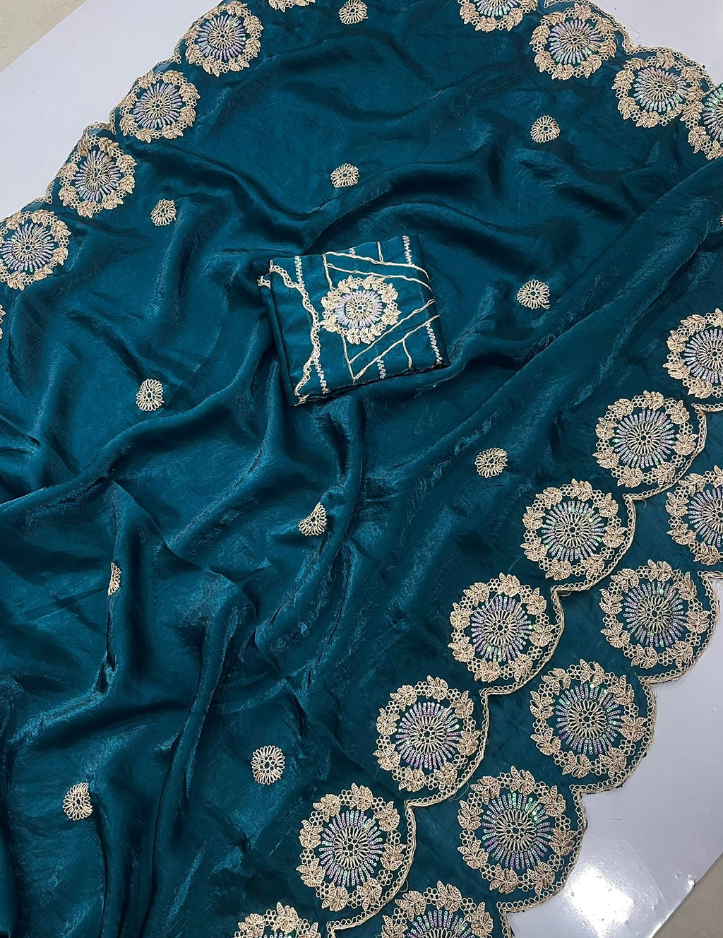 Space Silk Saree