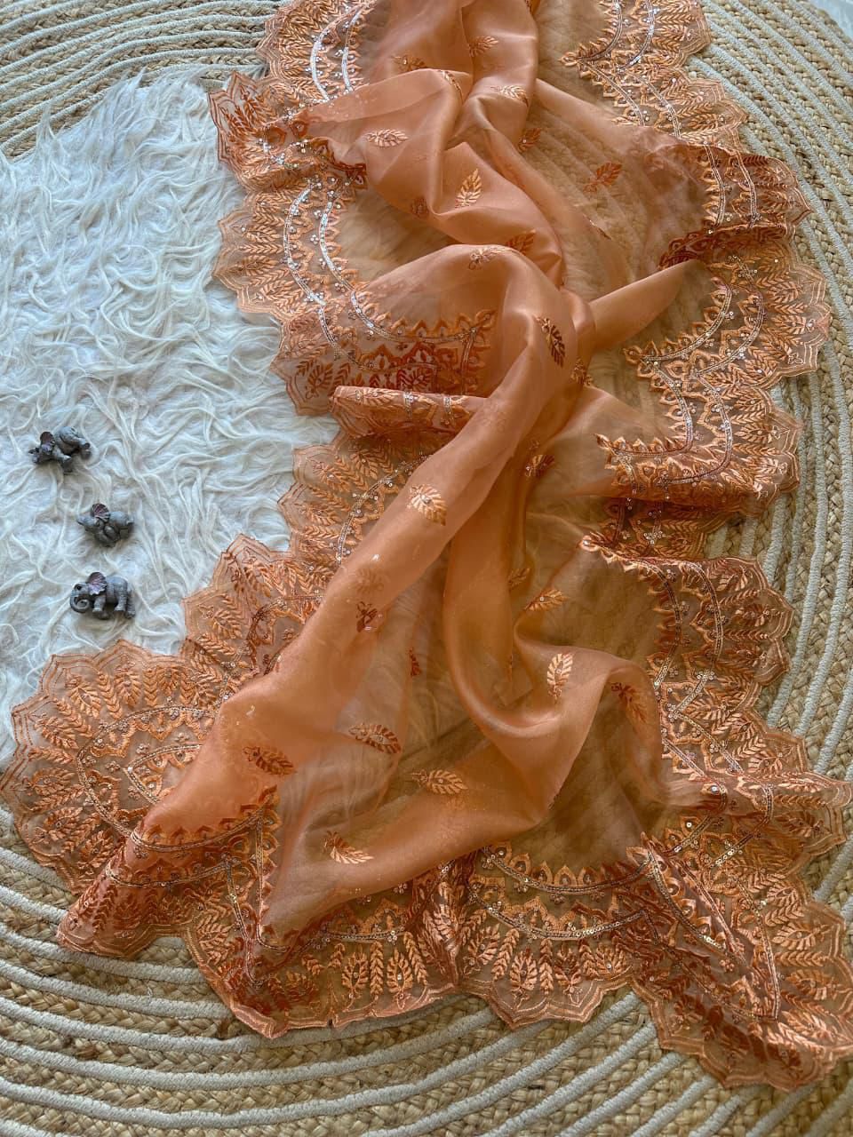 Chandani Premium Organza Saree