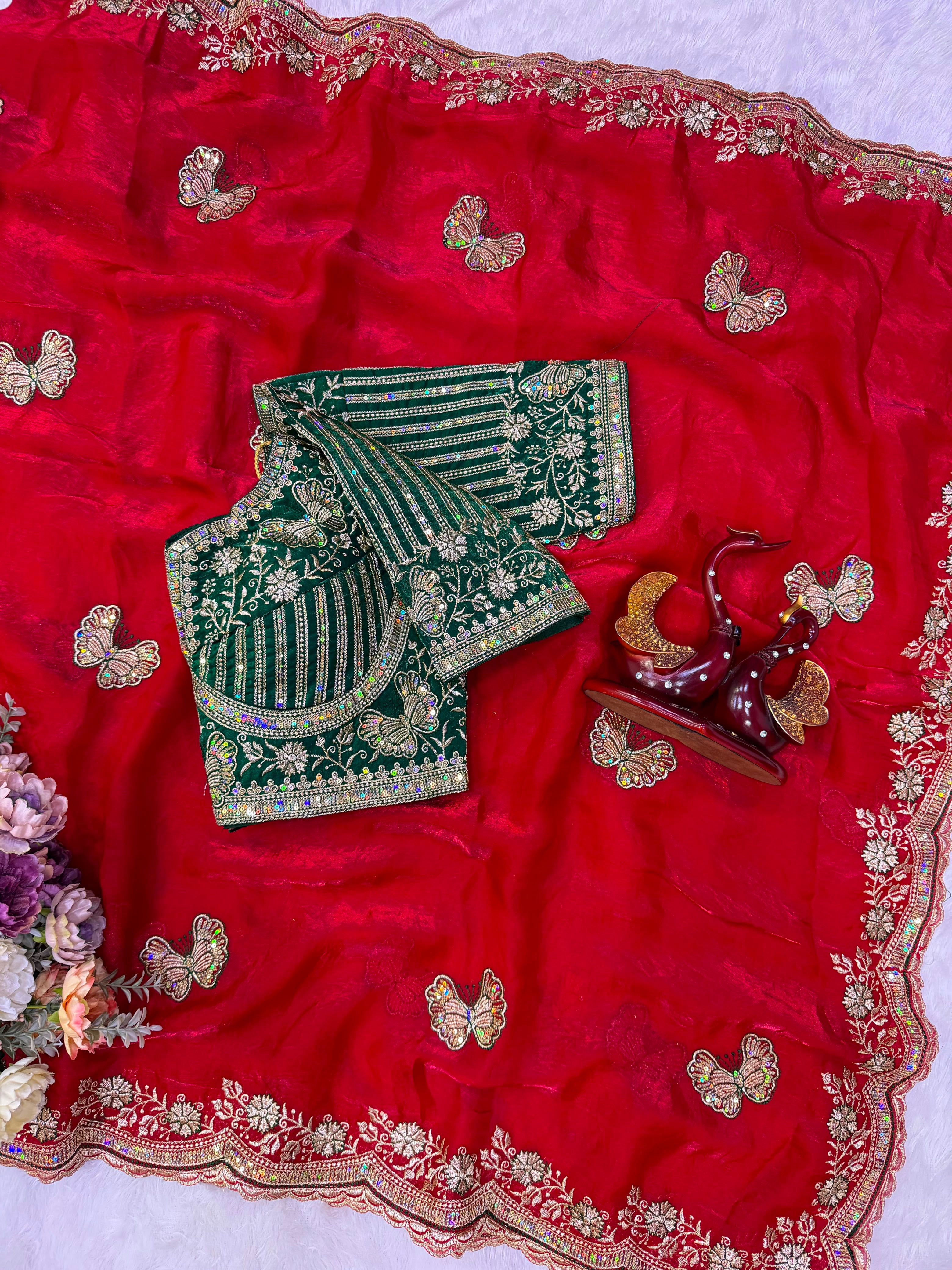 Skft Frendy Satin Saree