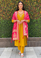 PREMIUM ROMAN SILK KURTI