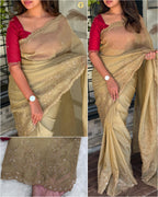 TASPA ORGANZA SAREE