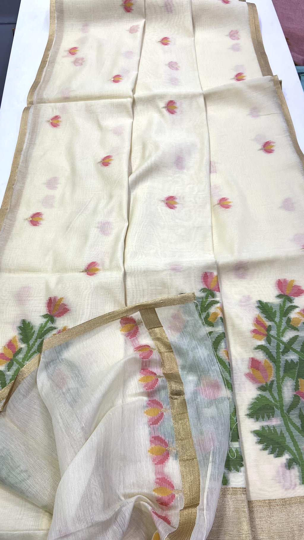 Summer Special Jamdani Weaving saree
