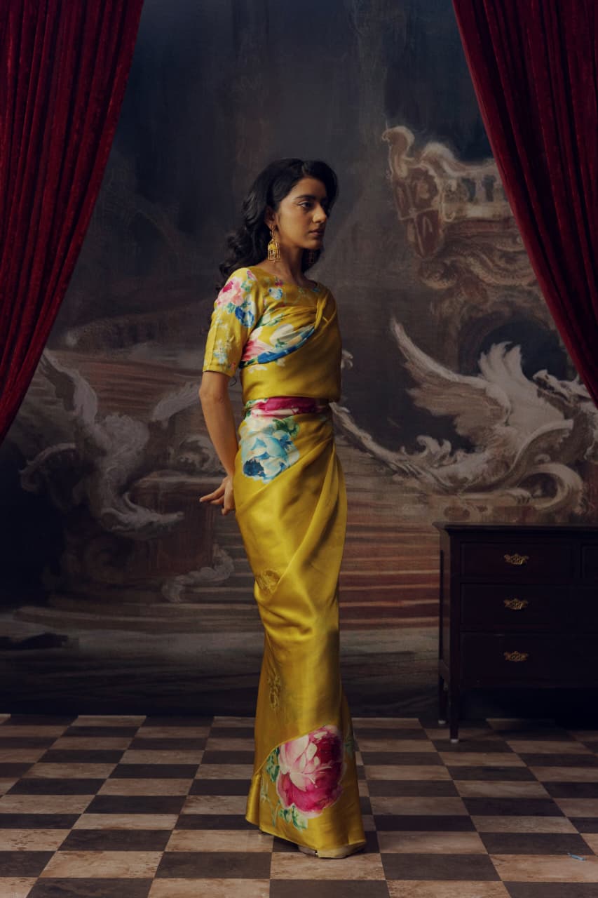 ORIGINAL JAPAN PRINT SAREE