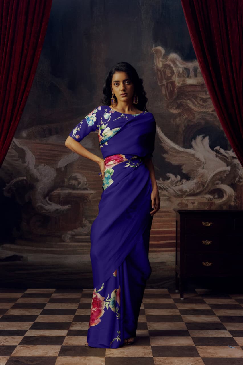 ORIGINAL JAPAN PRINT SAREE