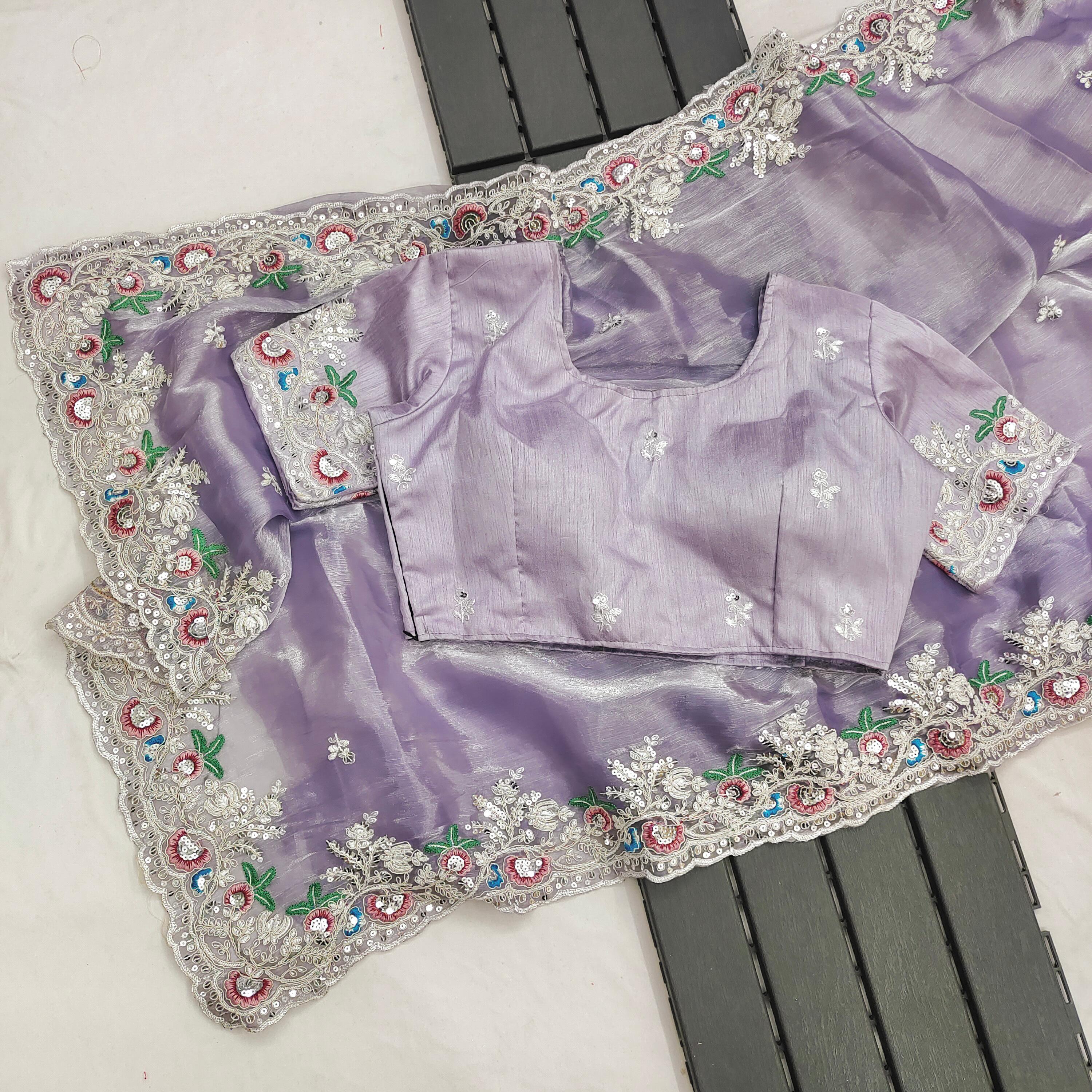 Pure Soft Berberry Jimmy Cho Saree