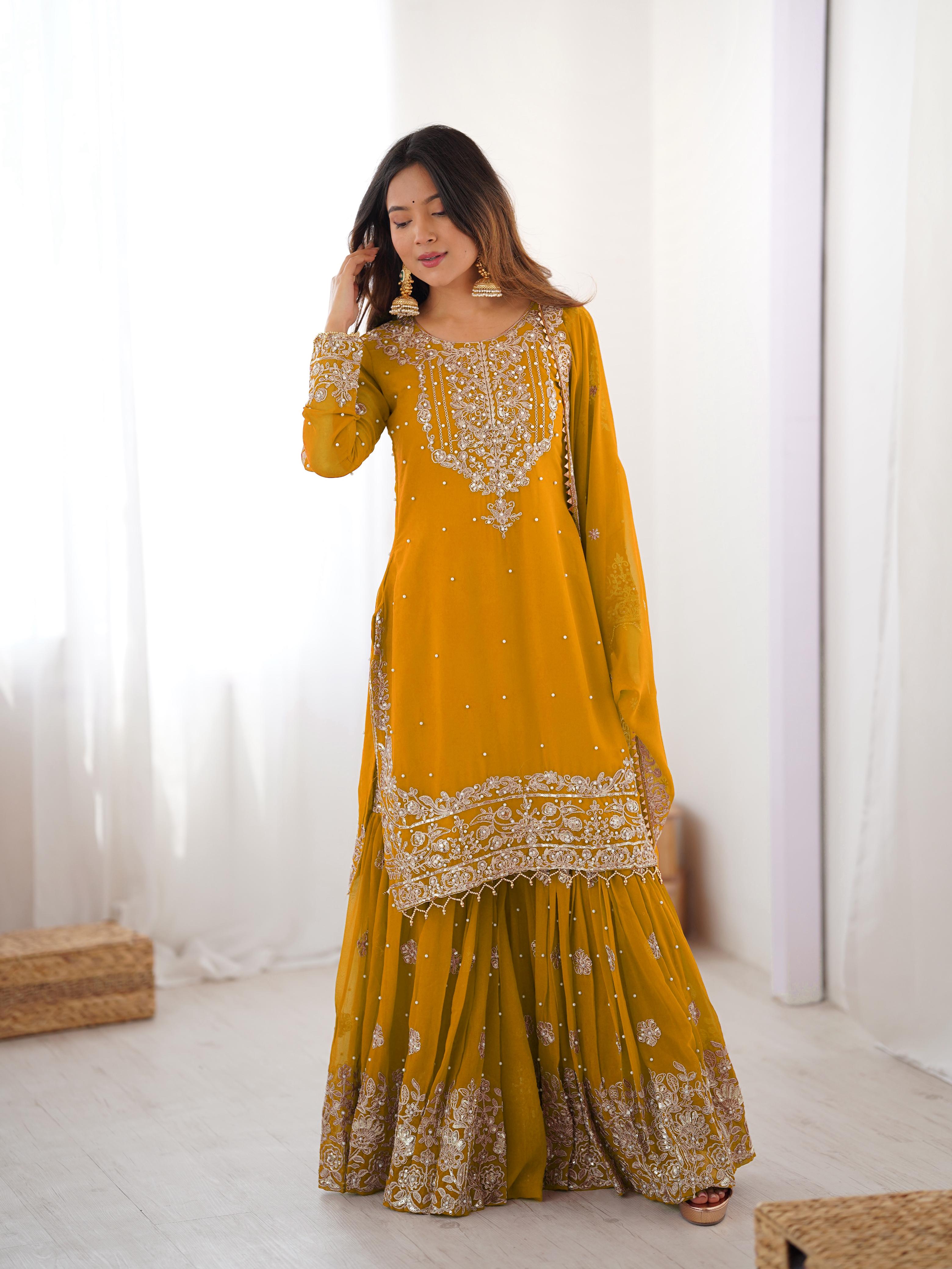 Premium Faux Georgette Suit