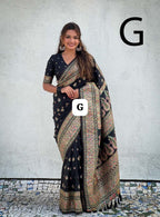 Special Makarsankranti Black Saree Collection