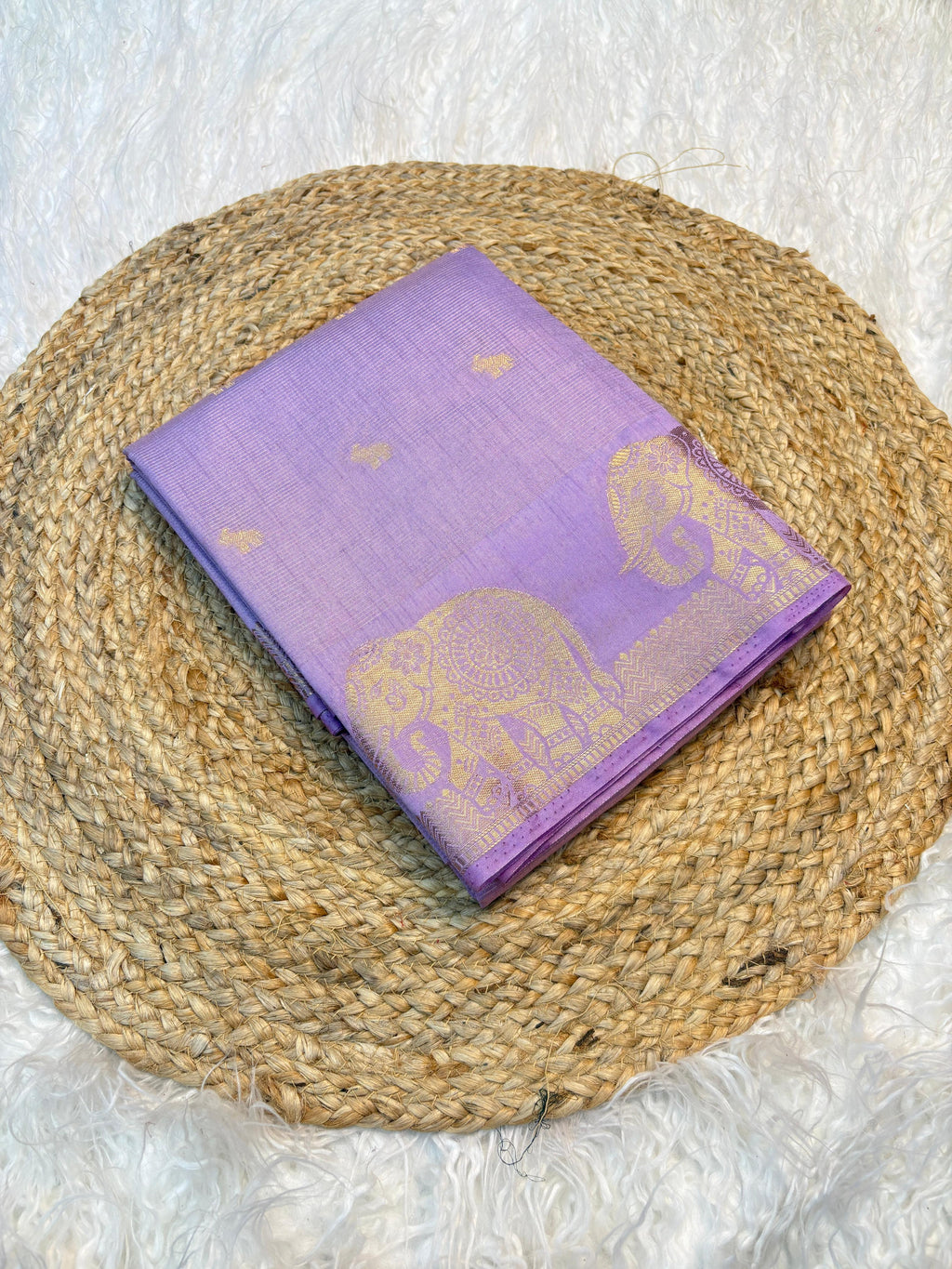 Elephant Chakra saree