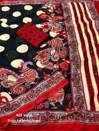 NEW FANCY LINEN SAREE