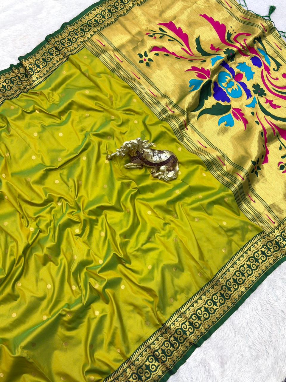 PAITHANI SOFT SILK SAREE